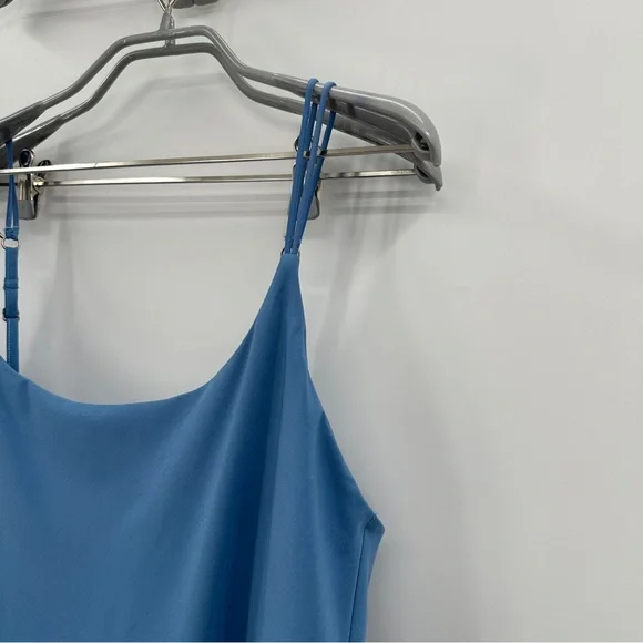 Abercrombie & Fitch Blue Mini Tennis Dress built in Shorts and Bodysuit - Picture 2 of 6